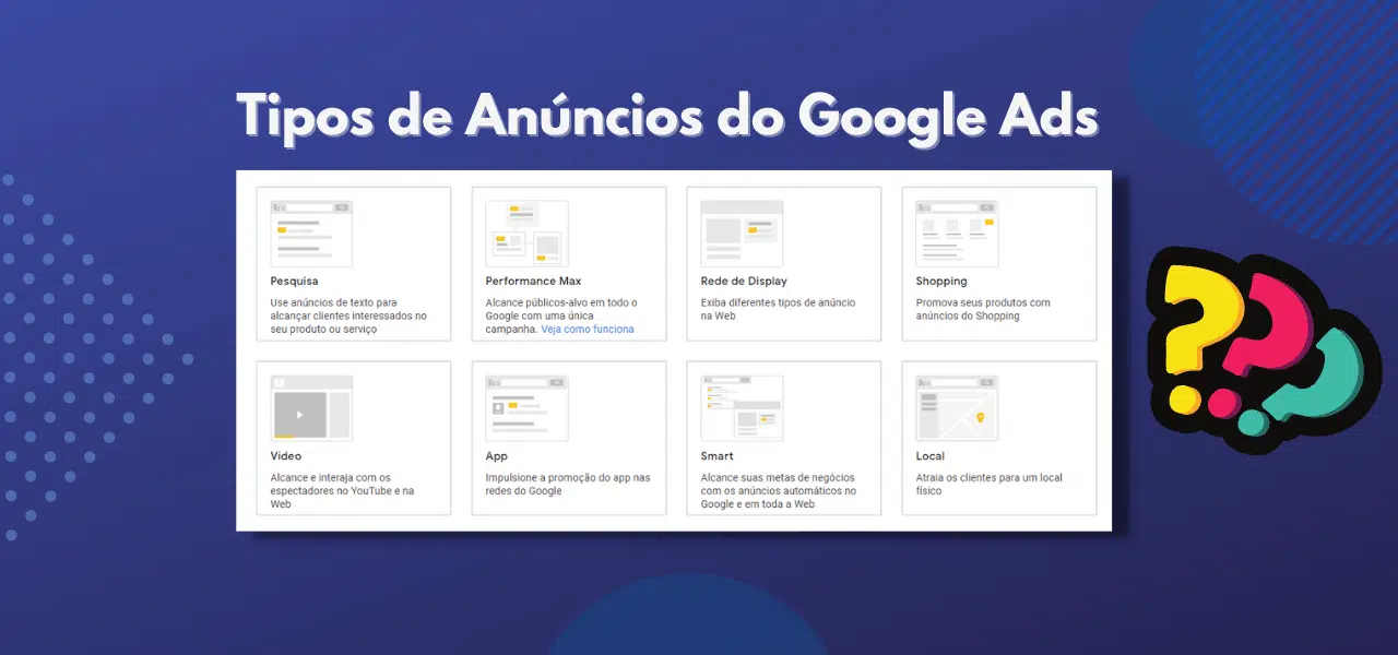 Quais São os Tipos de Anúncios do Google Ads?